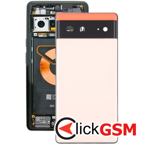 Piesa Capac Spate Pink Google Pixel 6 2tl3