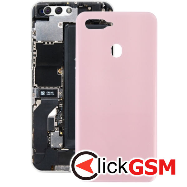 Piesa Capac Spate Pink Oppo A7 1xez