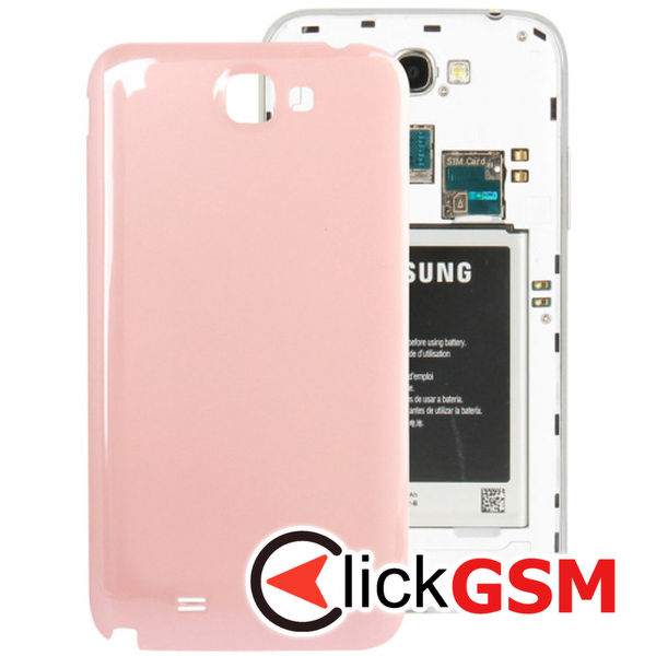 Piesa Capac Spate Pink Samsung Galaxy Note 2 4oay