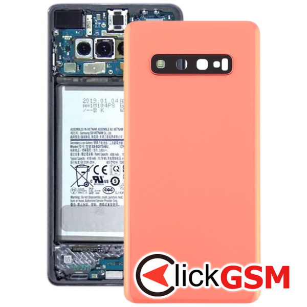 Piesa Capac Spate Pink Samsung Galaxy S10.plus 4amo