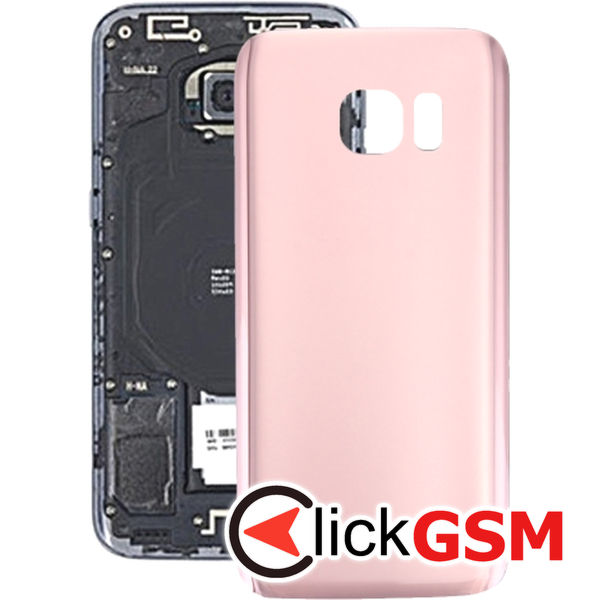 Piesa Capac Spate Pink Samsung Galaxy S7 4ojk