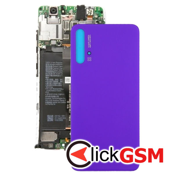 Piesa Capac Spate Purple Huawei Nova 5 2emw