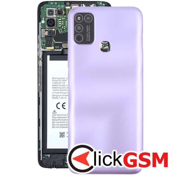 Piesa Piesa Capac Spate Purple Infinix Hot 10 Play 4nhp