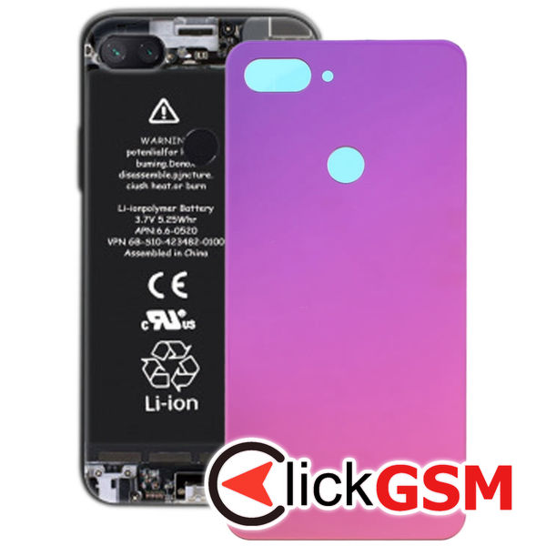 Piesa Piesa Capac Spate Purple Xiaomi Mi 8 Lite 25v3