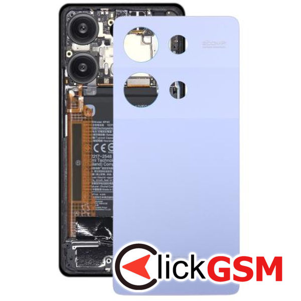 Piesa Piesa Capac Spate Purple Xiaomi Redmi Note 13 Pro 4g 4p6y