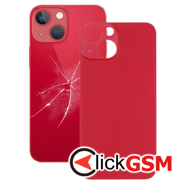 Piesa Piesa Capac Spate Red Apple Iphone 13 Mini 4gmr