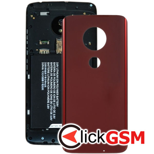 Piesa Capac Spate Red Motorola Moto G7 Plus 22jv