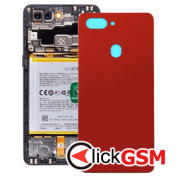 Piesa Capac Spate Red Oppo R15 1xfk