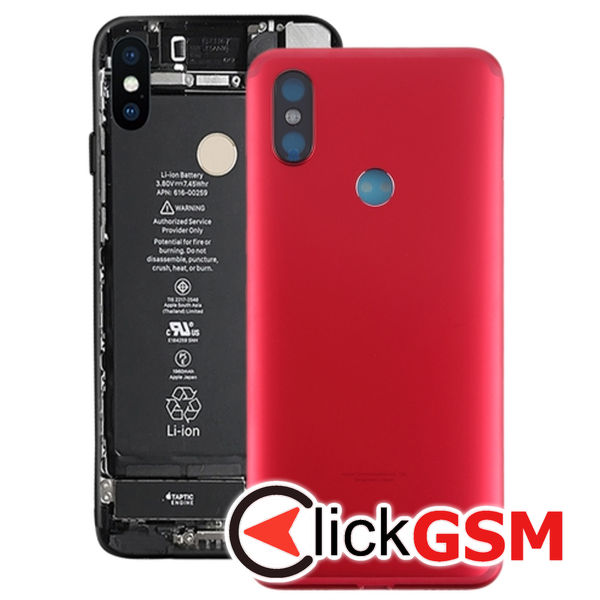 Piesa Capac Spate Red Xiaomi Mi 6x 25wo