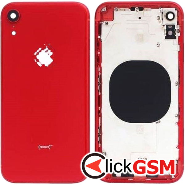 Piesa Capac Spate Rosu Apple Iphone Xr 46dm