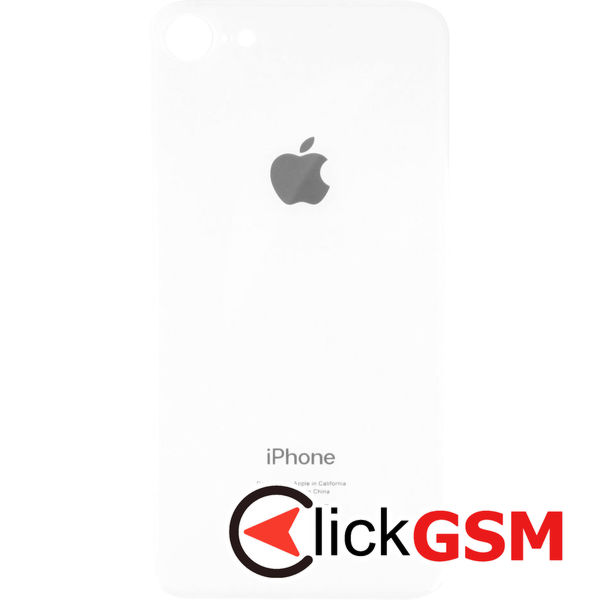 Piesa Capac Spate Silver Apple Iphone 8 1odz