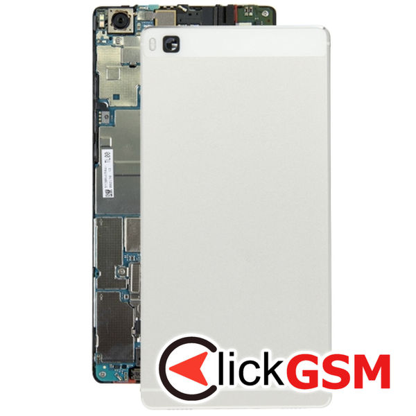 Piesa Capac Spate Silver Huawei P8 4nfo