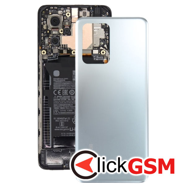 Piesa Capac Spate Silver Xiaomi Redmi Note 11t Pro 4p6j