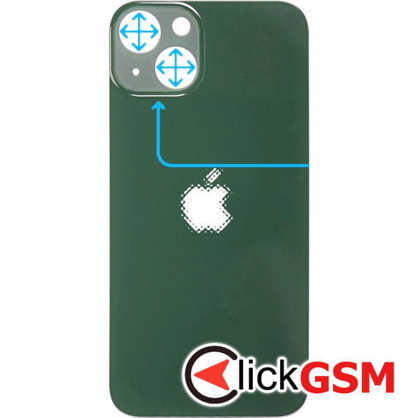 Piesa Capac Spate Verde Apple Iphone 13 3zz6