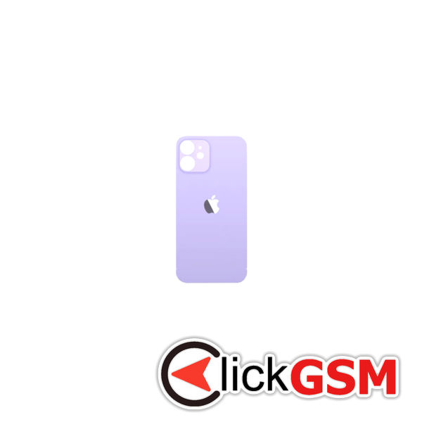 Piesa Piesa Capac Spate Violet Apple Iphone 12 1vip