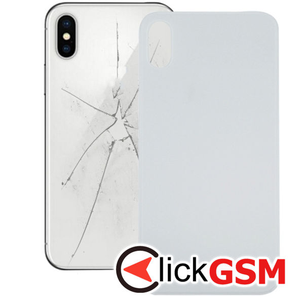 Piesa Capac Spate White Apple Iphone Xs 4fop