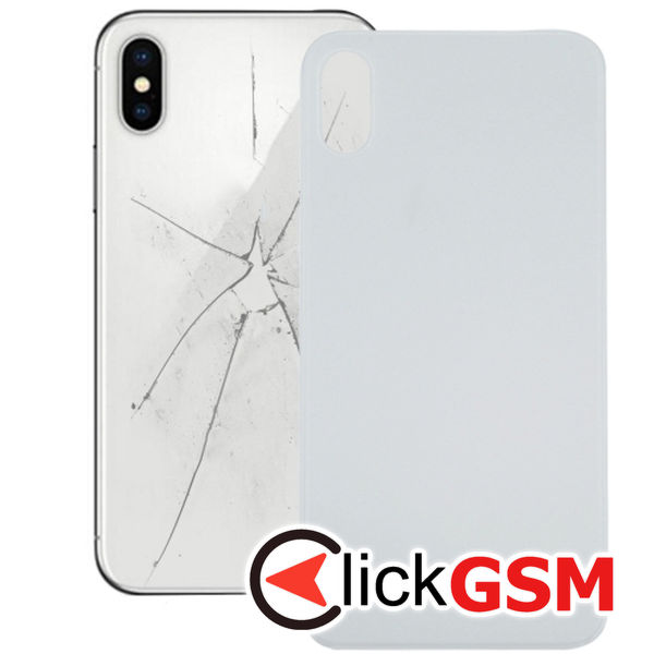 Piesa Capac Spate White Apple Iphone Xs Max 4fqy