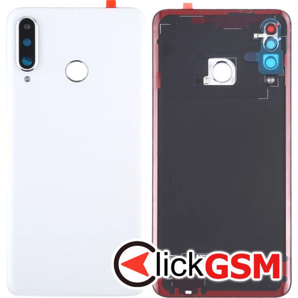 Piesa Capac Spate White Huawei P30 Lite Gaa