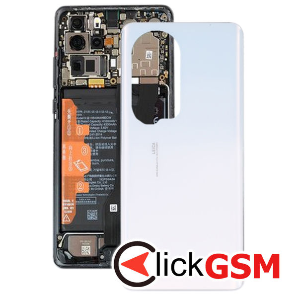 Piesa Capac Spate White Huawei P50 Pro 2en4