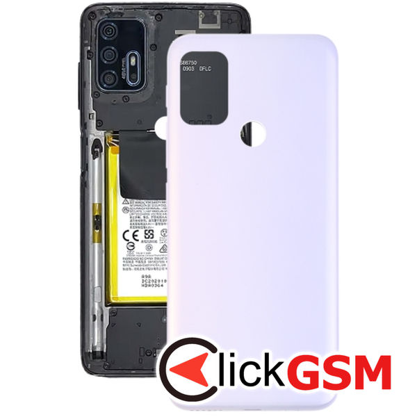 Piesa Capac Spate White Motorola Moto G30 22ks