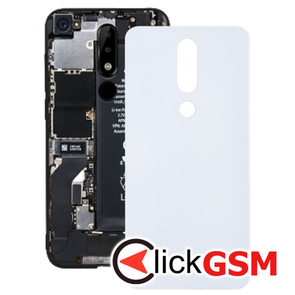 Piesa Capac Spate White Nokia 5.1 Plus 49g8