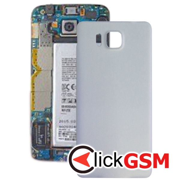 Piesa Capac Spate White Samsung Galaxy Alpha 4o66