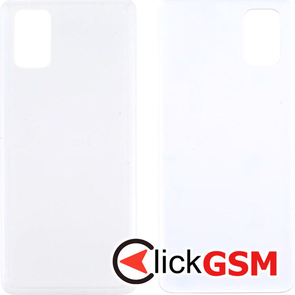 Piesa Capac Spate White Samsung Galaxy M51 40xh