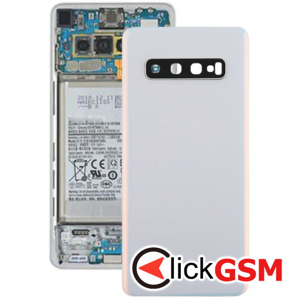 Piesa Piesa Capac Spate White Samsung Galaxy S10 4avx