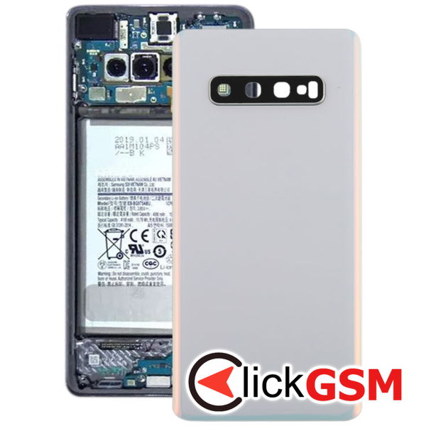 Piesa Capac Spate White Samsung Galaxy S10.plus 4amq