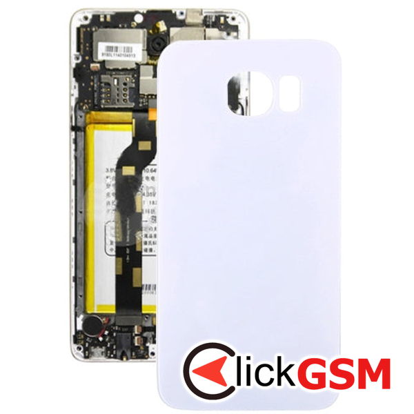 Piesa Piesa Capac Spate White Samsung Galaxy S6 4anx