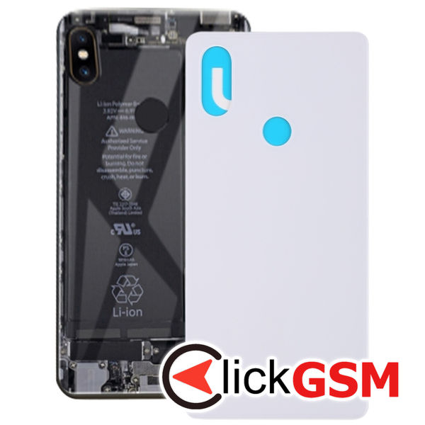 Piesa Piesa Capac Spate White Xiaomi Mi 8 Se 25wk