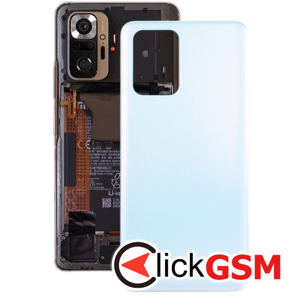 Piesa Piesa Capac Spate White Xiaomi Redmi Note 10 Pro 25t0