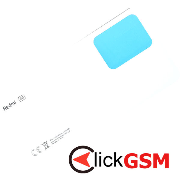 Piesa Capac Spate White Xiaomi Redmi Note 12 Pro 4ki2