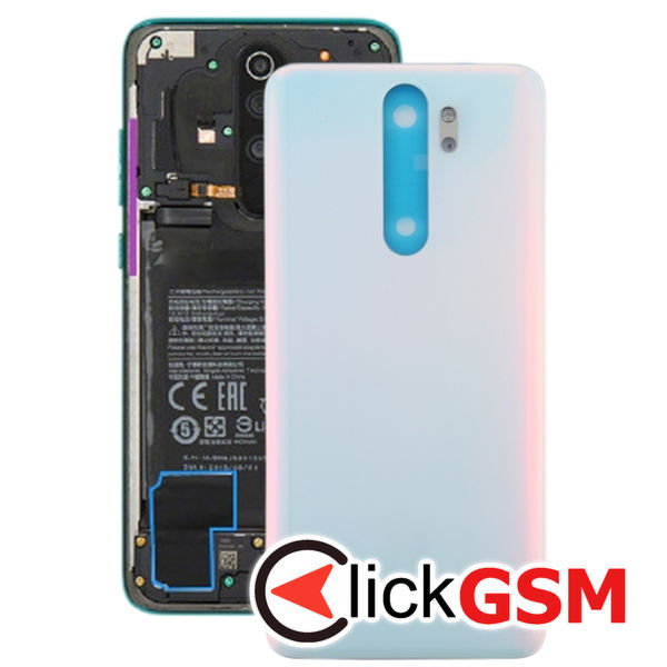 Piesa Capac Spate White Xiaomi Redmi Note 8 Pro 25tu