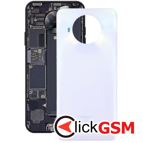 Piesa Capac Spate White Xiaomi Redmi Note 9 Pro 5g 2u2r