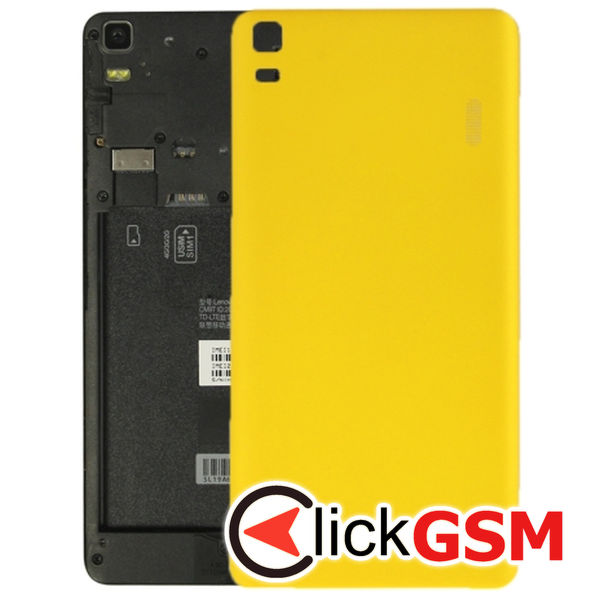 Piesa Piesa Capac Spate Yellow Lenovo K3 Note 4nk1