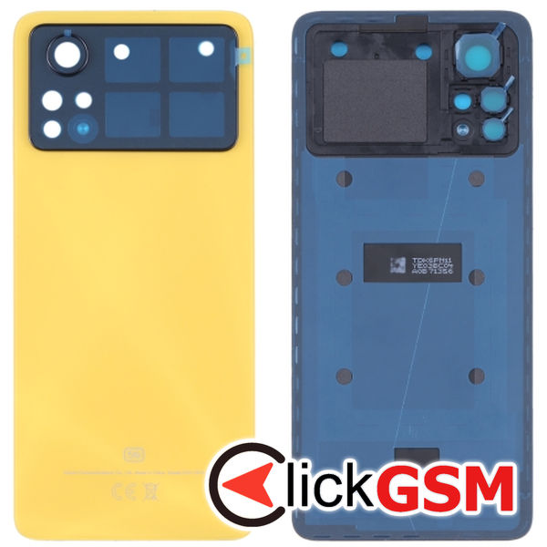 Piesa Piesa Capac Spate Yellow Xiaomi Poco X4 Pro 5g 4p48