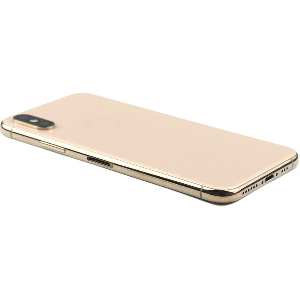 Apple iPhone XS · Rear Housing with small parts For iPhone Xs Gold Refurbished