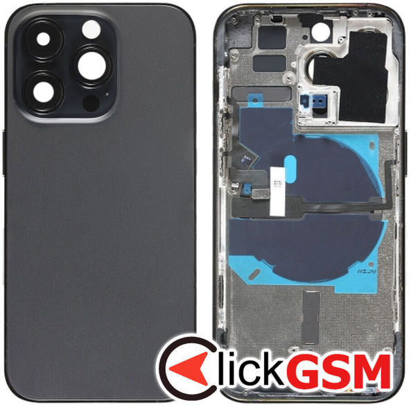 Piesa Piesa Carcasa Black Apple Iphone 14 Pro 2t5o