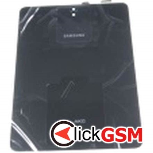 Piesa Carcasa Cu Butoane Laterale Vibrator Capac Spate Si Geam Camera Negru Samsung Galaxy Tab S3 Ii4