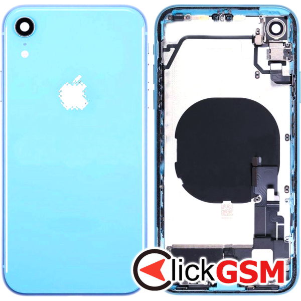 Piesa Carcasa Cu Capac Spate Albastru Apple Iphone Xr 45u4