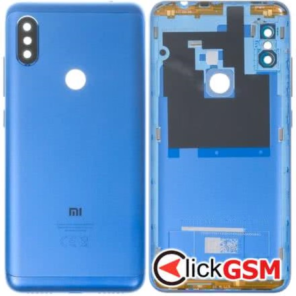 Piesa Carcasa Cu Capac Spate Albastru Xiaomi Redmi Note 6 Pro 1i5i