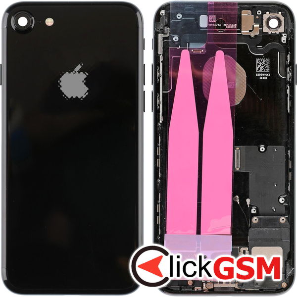 Piesa Carcasa Cu Capac Spate Black Apple Iphone 7 45tu