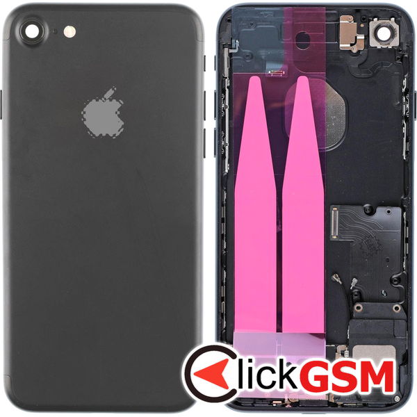 Piesa Carcasa Cu Capac Spate Black Apple Iphone 7 45v0