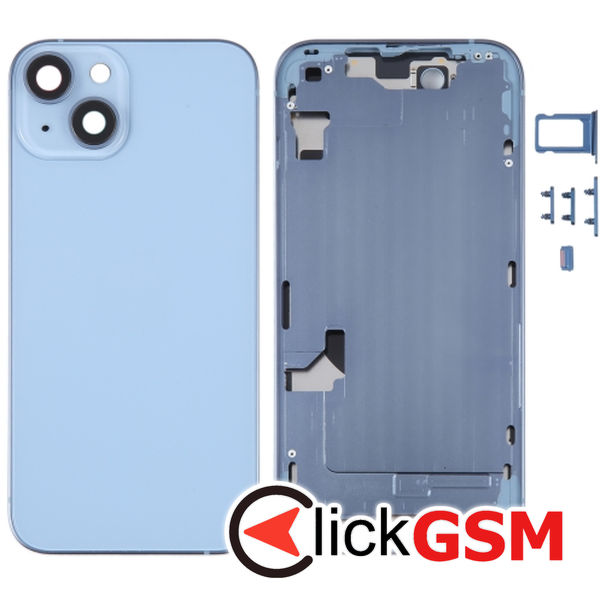 Piesa Carcasa Cu Capac Spate Blue Apple Iphone 14 4f5w