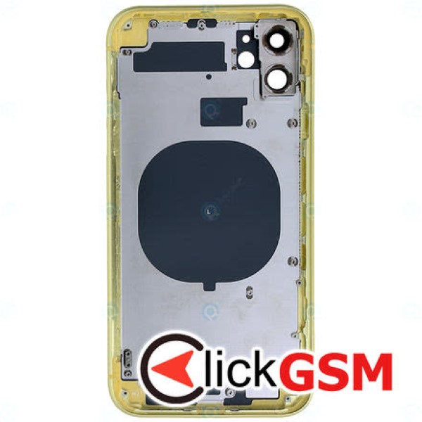 Piesa Piesa Carcasa Cu Capac Spate Galben Apple Iphone 11 Sus