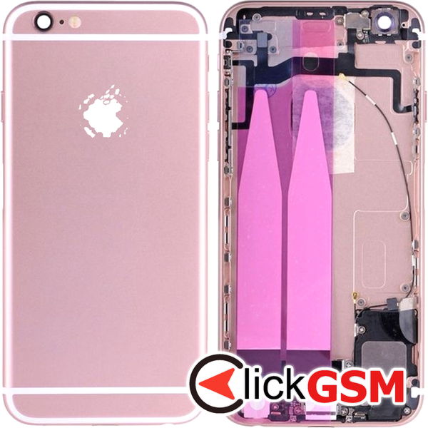 Piesa Carcasa Cu Capac Spate Gold Apple Iphone 6s 45xj