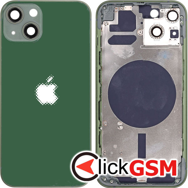 Piesa Carcasa Cu Capac Spate Green Apple Iphone 13 4018