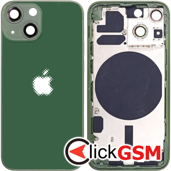 Piesa Carcasa Cu Capac Spate Green Apple Iphone 13 Mini 3zsi