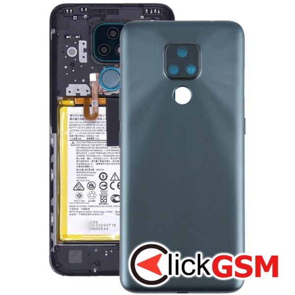 Piesa Carcasa Cu Capac Spate Grey Motorola Moto E7 22iu